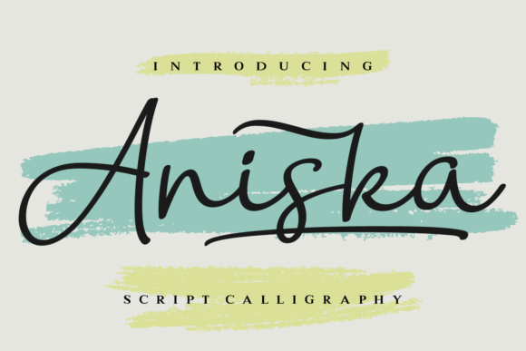 Aniska: The Elegant Script Font for Authentic Brand Identity