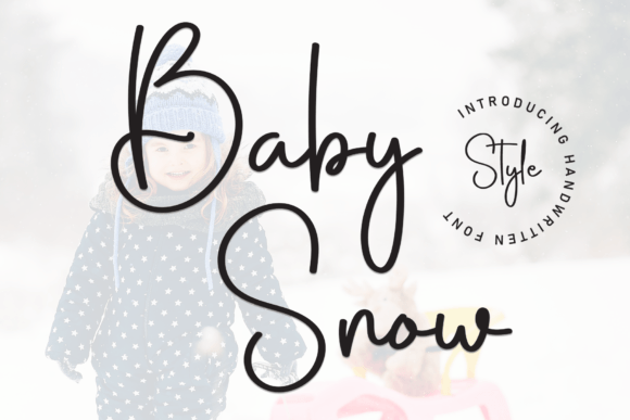 Baby Snow: The Handwritten Typeface That Elevates Campaign Visuals