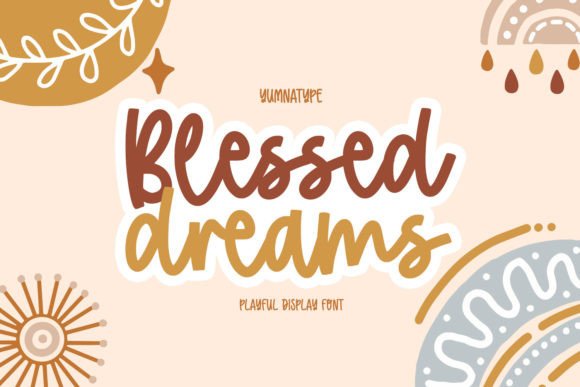 Blessed Dreams: The Handwritten Typeface for Editorial Excellence