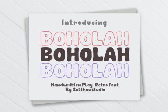 Bohola: A Handwritten Typeface for Authentic Editorial Design