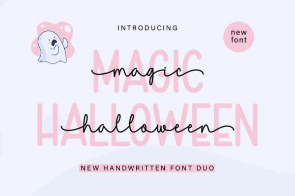 Bring Magic to Your Crafts with the Magic Halloween Duo Typeface