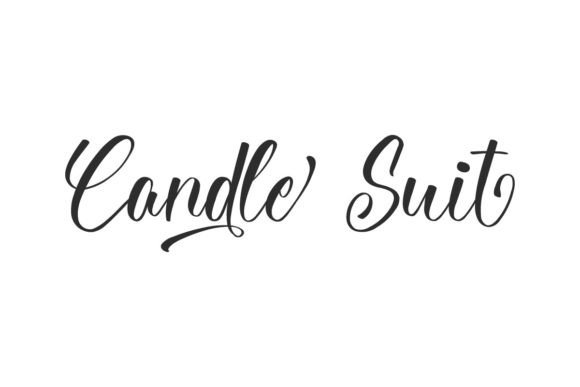 Candle Suit: An Elegant Script Font for Premium Branding