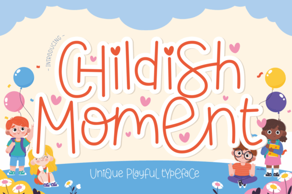 Childish Moment: The Playful Typeface That Brings Handmade Products to Life