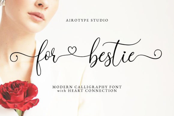 Choosing For Bestie: A Script Font for Modern Editorial Design