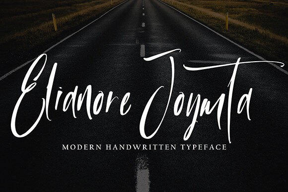 Elianore Joymta: A Messy, Perfect Typeface for Authentic Branding