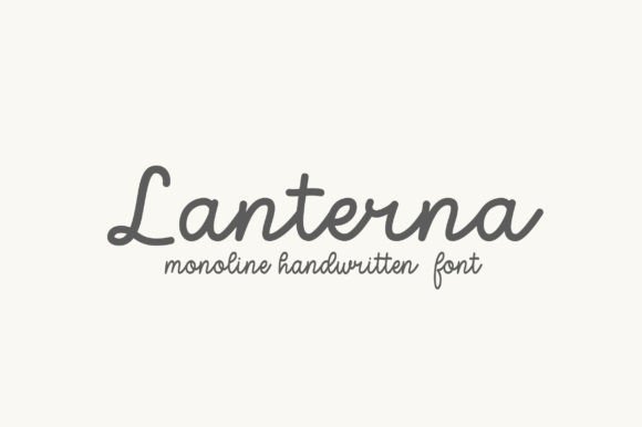 Lanterna: The Bold Script Typeface for Modern Web Design