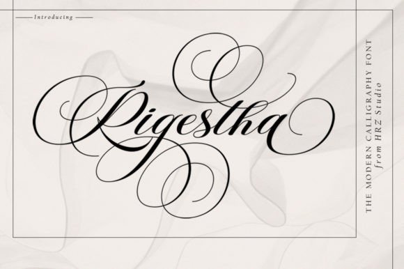 Rigestha: The Perfect Script Font for Handmade Brands