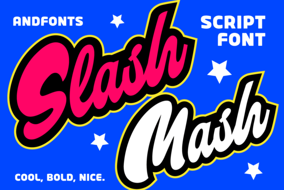 Slash Mash: The Retro Script Typeface That Elevates Handmade Goods