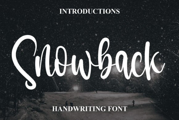 Snowback: The Handwritten Typeface That Elevates Modern Branding