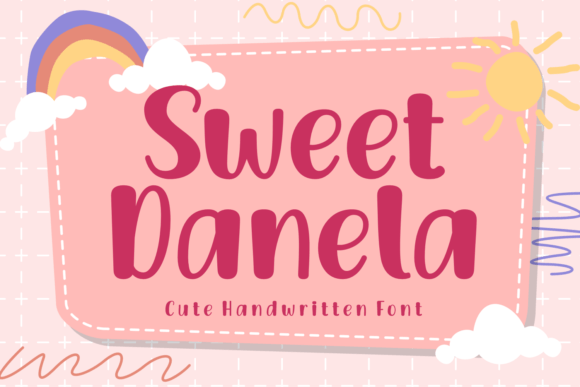 Sweet Danela: The Handwritten Typeface for Charming Craft Projects