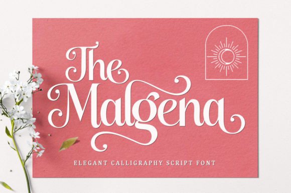 The Malgena: A Modern Script Font for Elegant Branding