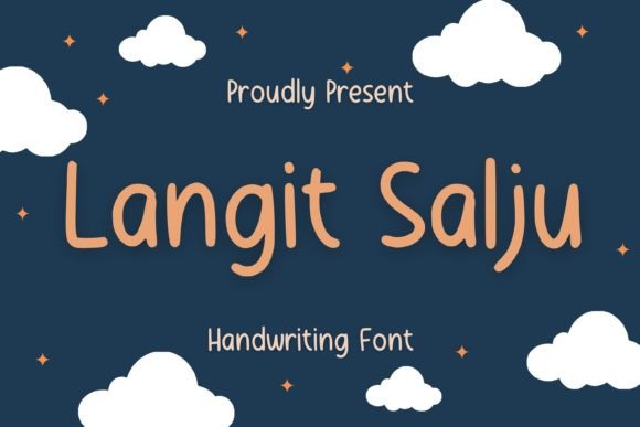 Upgrade Your Brand with Langit Salju: The Perfect Script Font for Small Businesses