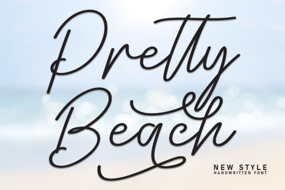 Why Pretty Beach Is the Perfect Handwritten Font for Editorial Design